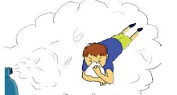 农药经呼吸遭吸入体内引起中毒