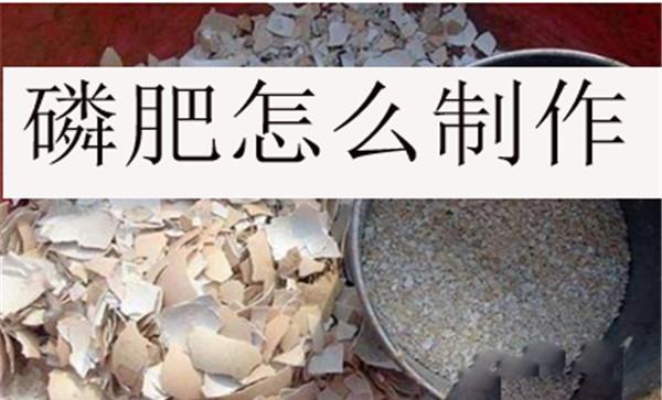 磷肥的制做方法