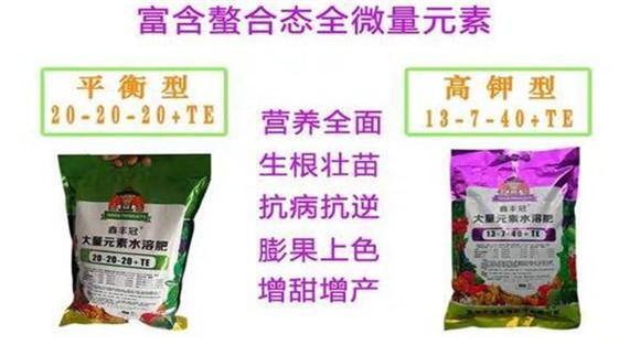 平衡肥膨果快还是高钾肥快