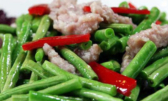豇豆炒肉的做法大全