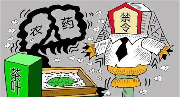 我国在茶树上明令禁止使用的农药