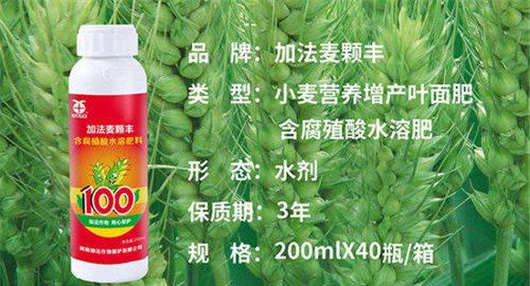 小麦叶面肥有哪些