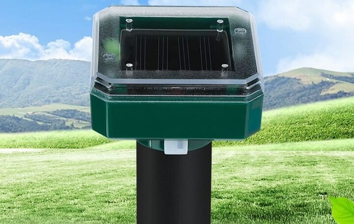 果园山地上安装太阳能超声波驱鼠器有作用吗